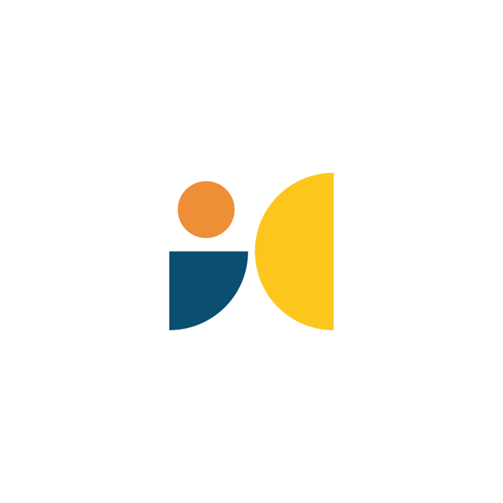 jocare logo icon dot tangerine